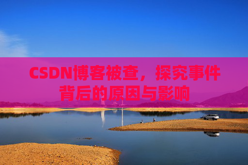 CSDN博客被查,探究事件背后的原因与影响